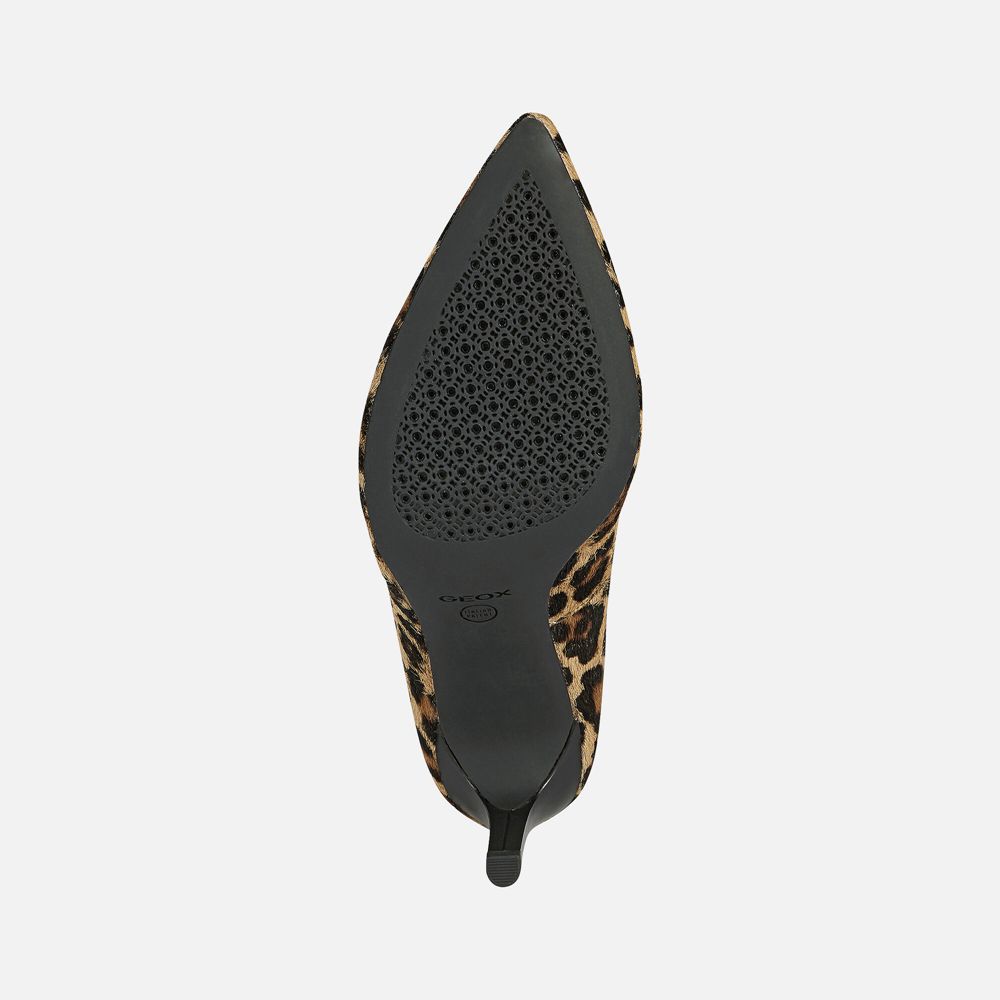 Geox Bayan Stiletto Ayakkabı Siyah - Faviola - LMV-634708